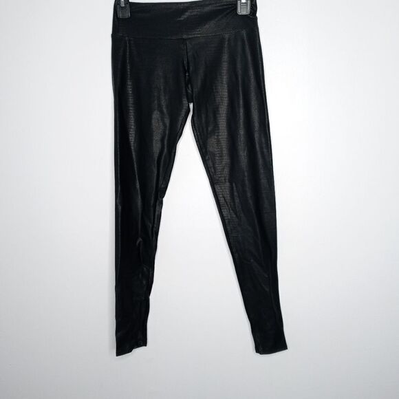 Onzie black snack print black leggings - Picture 1 of 7